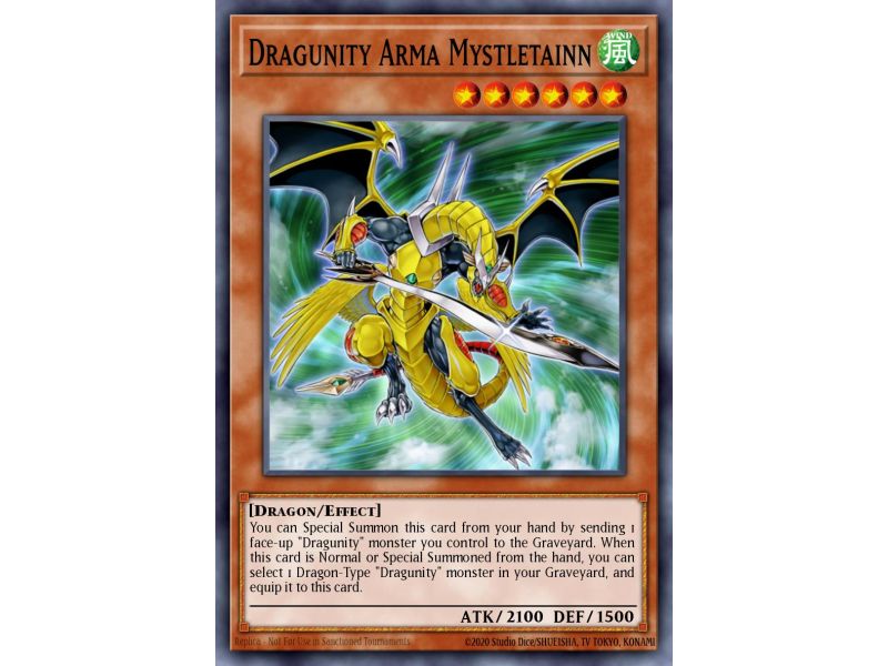 Dragunity Arma Mystletainn (Super Rare)