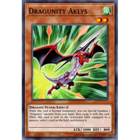 Dragunity Aklys (Super Rare)