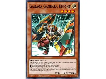 Gagaga Ganbara Knight (Super Rare)