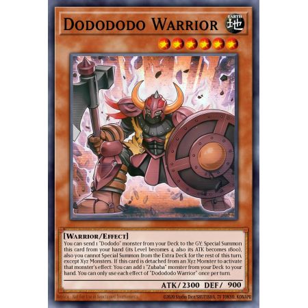 Dodododo Warrior (Starlight Rare)