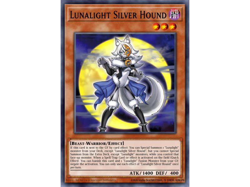 Lunalight Silver Hound (Common)