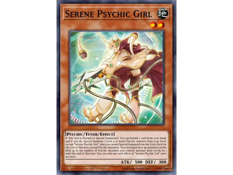 Serene Psychic Girl (Common)