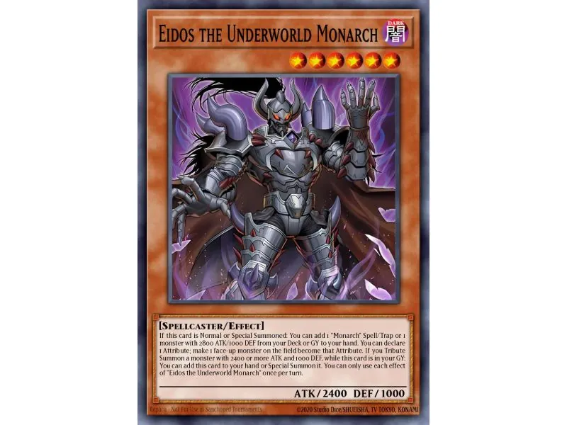Eidos the Underworld Monarch (Starlight Rare)