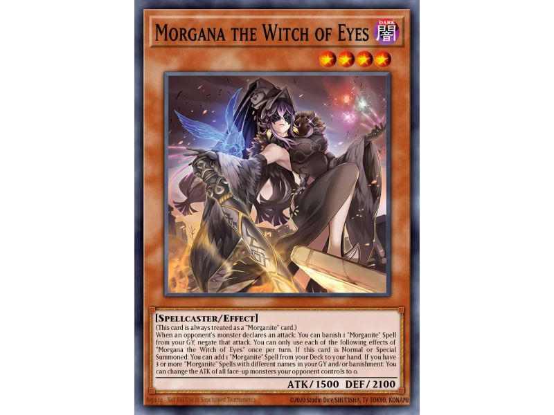 Morgana the Witch of Eyes (Super Rare)