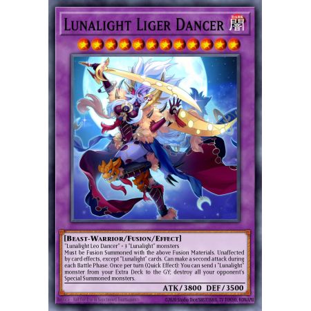 Lunalight Liger Dancer (Super Rare)