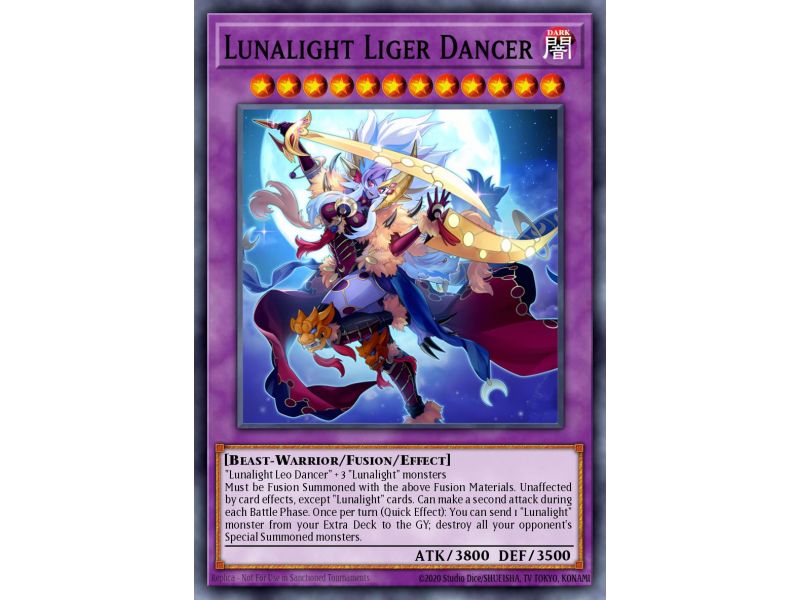 Lunalight Liger Dancer (Super Rare)