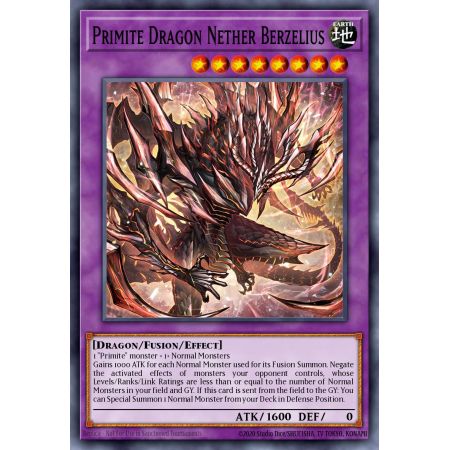 Primite Dragon Nether Berzelius (Starlight Rare)