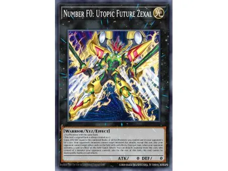 Number F0: Utopic Future Zexal (Starlight Rare)