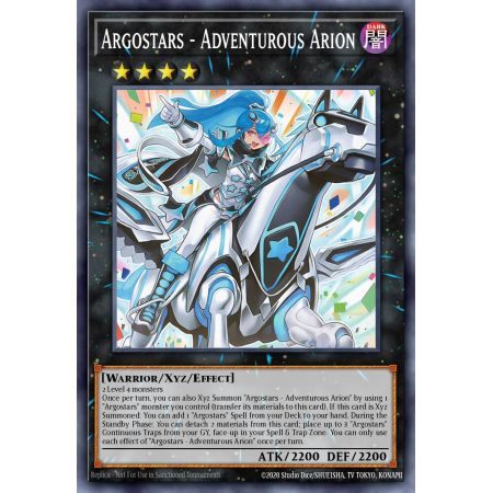 Argostars - Adventurous Arion (Starlight Rare)