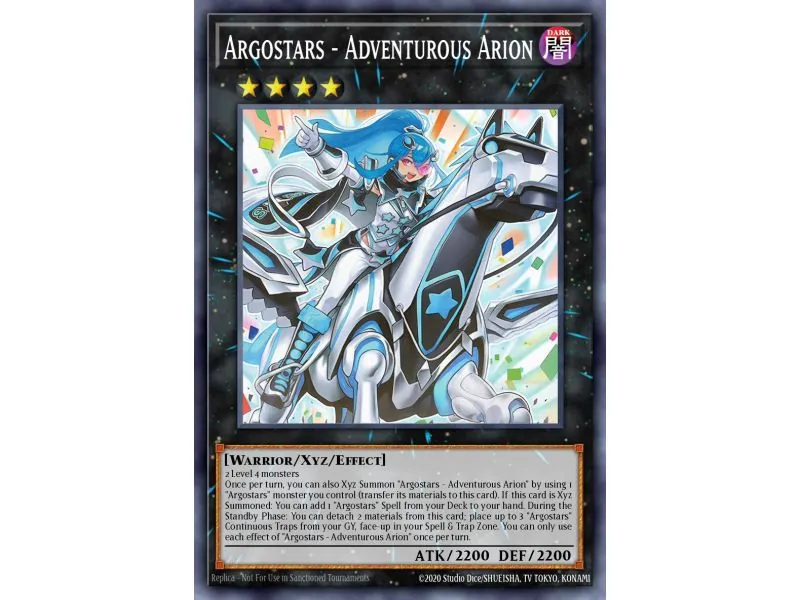 Argostars - Adventurous Arion (Starlight Rare)
