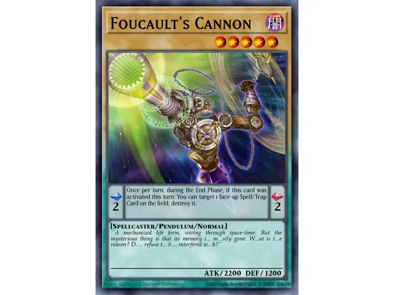 Foucault's Cannon (Super Rare)