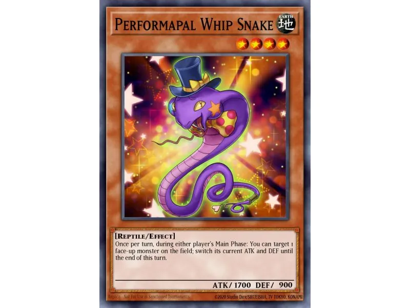 Performapal Whip Snake (Rare)