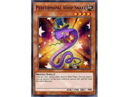 Performapal Whip Snake (Rare)