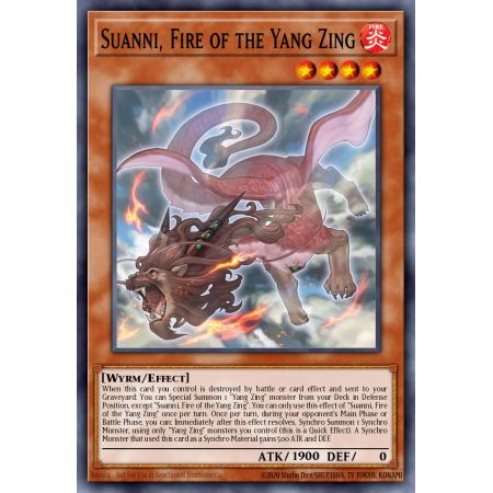 Suanni, Fire of the Yang Zing (Super Rare)