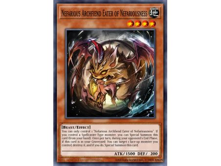 Nefarious Archfiend Eater of Nefariousness (Common)