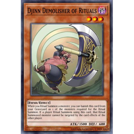 Djinn Demolisher of Rituals (Common)
