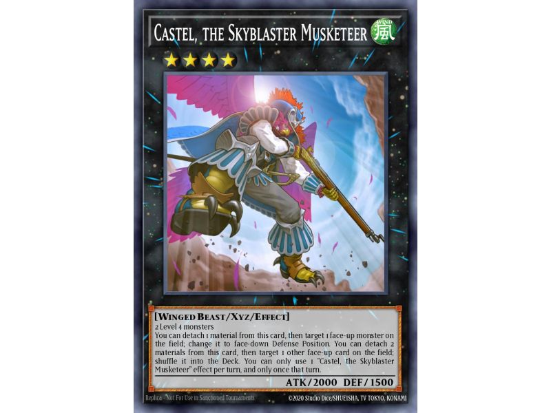 Castel, the Skyblaster Musketeer (Super Rare)