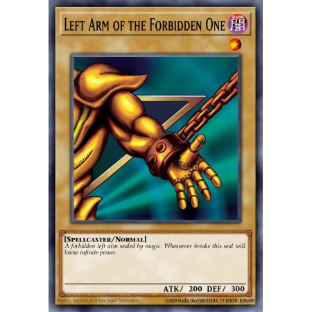 Left Arm of the Forbidden One (Rare)
