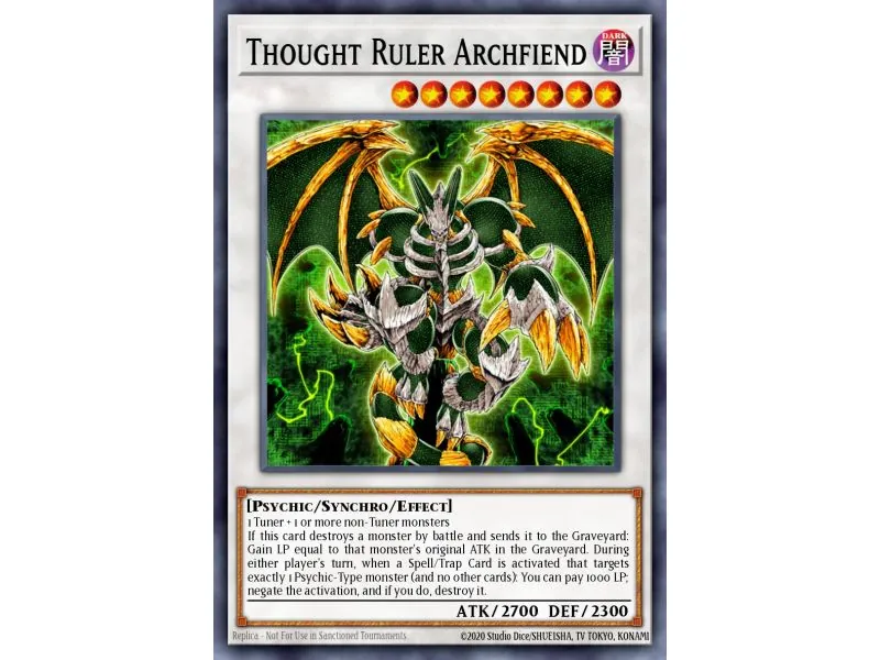 Thought Ruler Archfiend (Rare)
