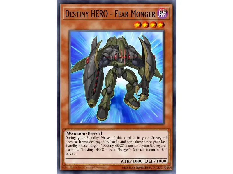 Destiny HERO - Fear Monger (Rare)