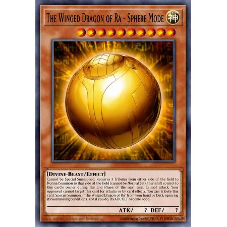 The Winged Dragon of Ra - Sphere Mode (Ultra Rare)