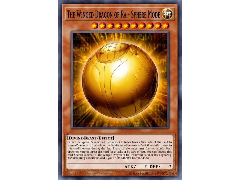 The Winged Dragon of Ra - Sphere Mode (Ultra Rare)