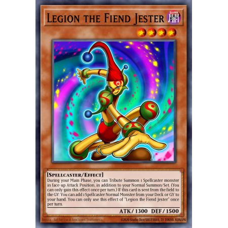Legion the Fiend Jester (Super Rare)