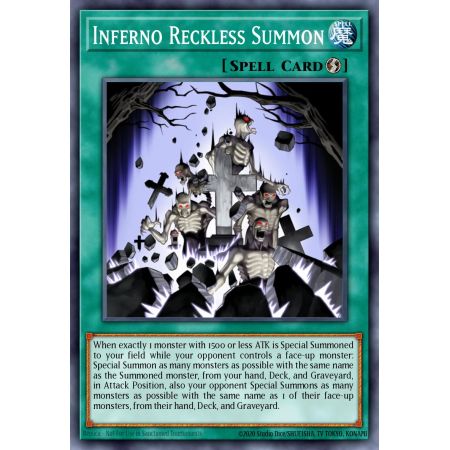 Inferno Reckless Summon (Super Rare)