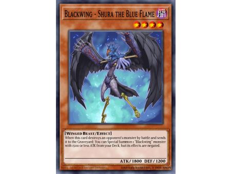 Blackwing - Shura the Blue Flame (Super Rare)