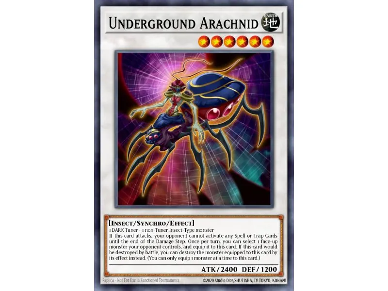 Underground Arachnid (Super Rare)