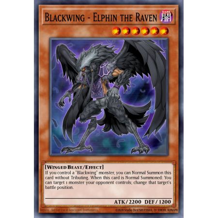 Blackwing - Elphin the Raven (Rare)