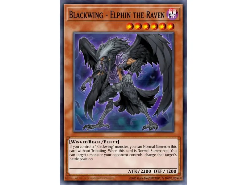 Blackwing - Elphin the Raven (Rare)