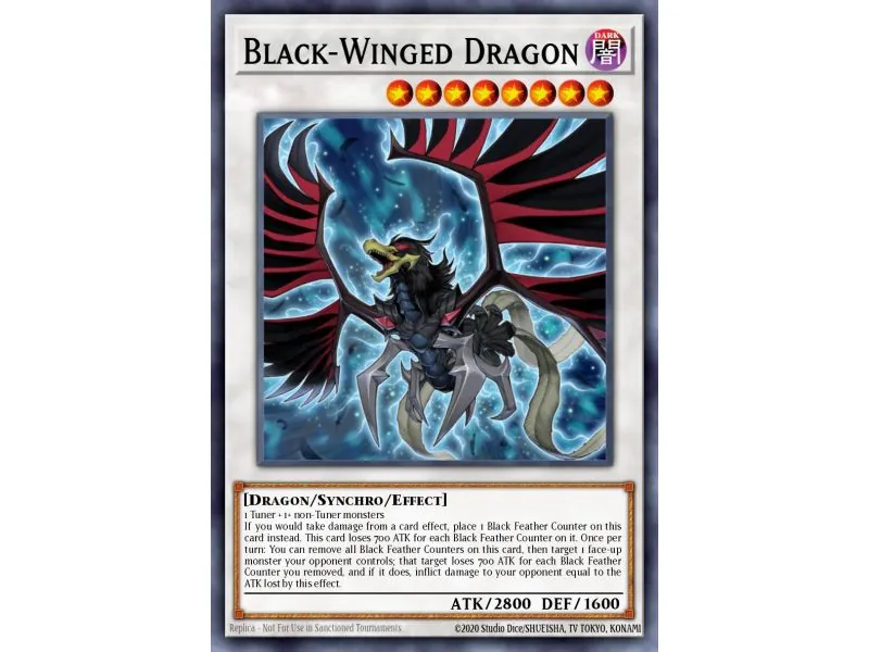Black-Winged Dragon (Super Rare)