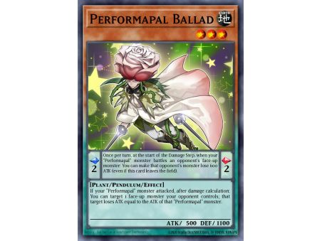 Performapal Ballad (Super Rare)