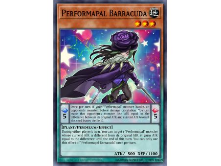 Performapal Barracuda (Super Rare)