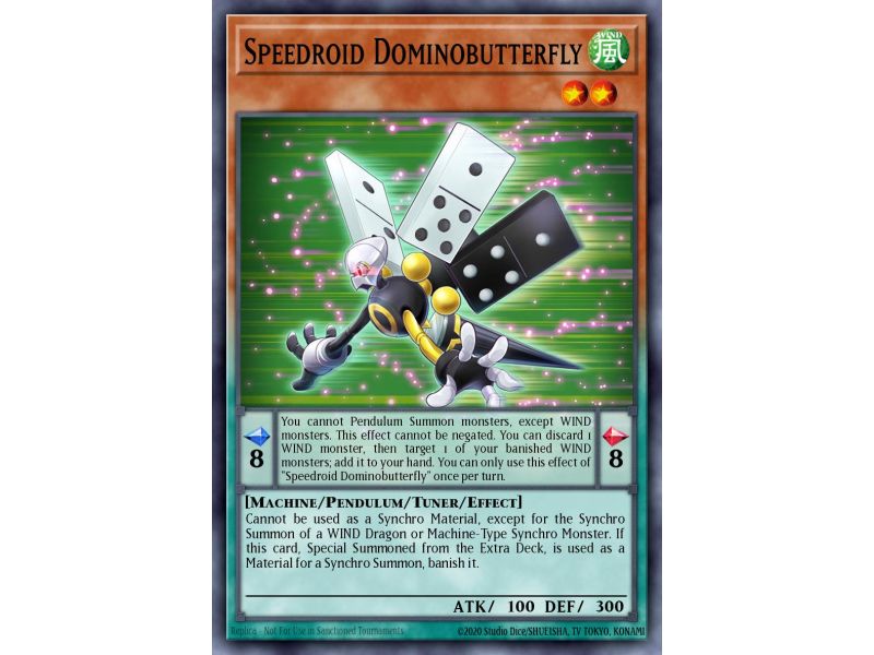 Speedroid Dominobutterfly (Ultra Rare)