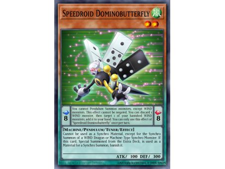 Speedroid Dominobutterfly (Ultra Rare)