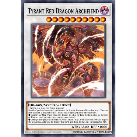 Tyrant Red Dragon Archfiend (Ultra Rare)