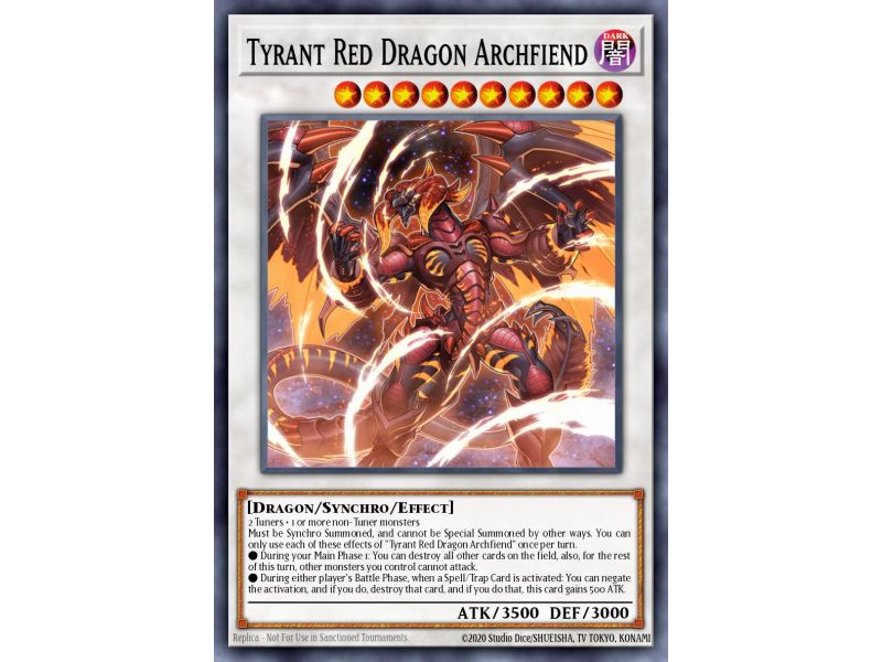 Tyrant Red Dragon Archfiend (Ultra Rare)