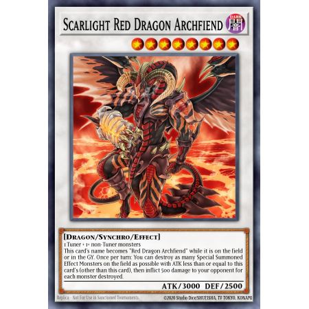 Scarlight Red Dragon Archfiend (Rare)