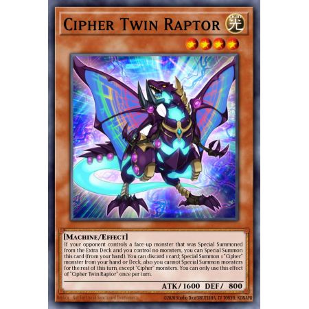 Cipher Twin Raptor (Rare)