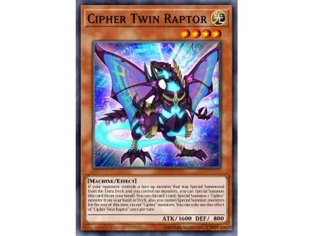 Cipher Twin Raptor (Rare)