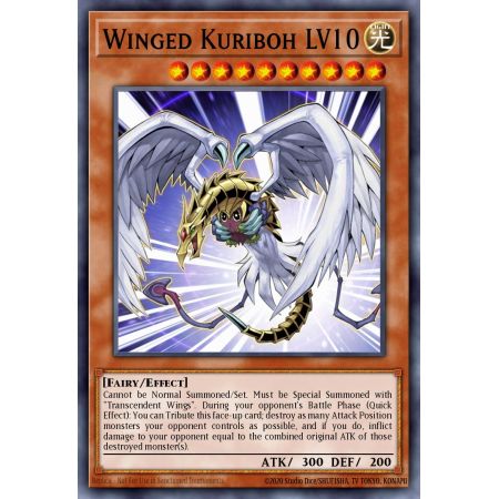 Winged Kuriboh LV10 (Rare)