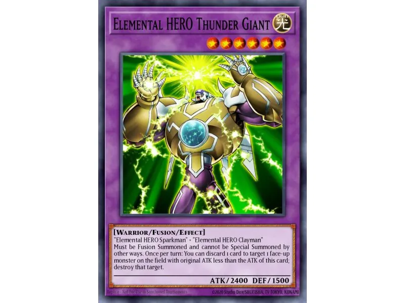 Elemental HERO Thunder Giant (Rare)
