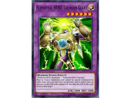Elemental HERO Thunder Giant (Rare)