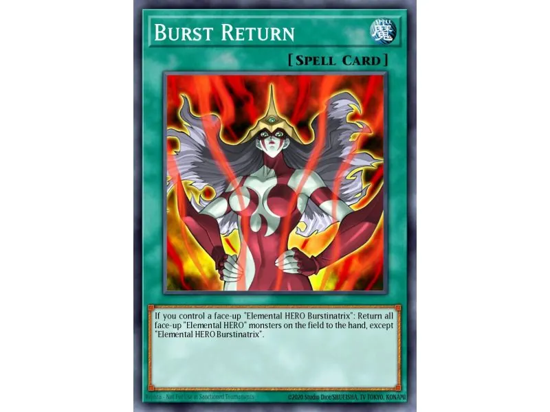 Burst Return (Super Rare)