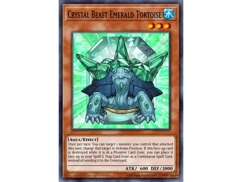 Crystal Beast Emerald Tortoise (Common)