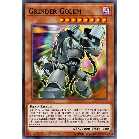 Grinder Golem (Super Rare)