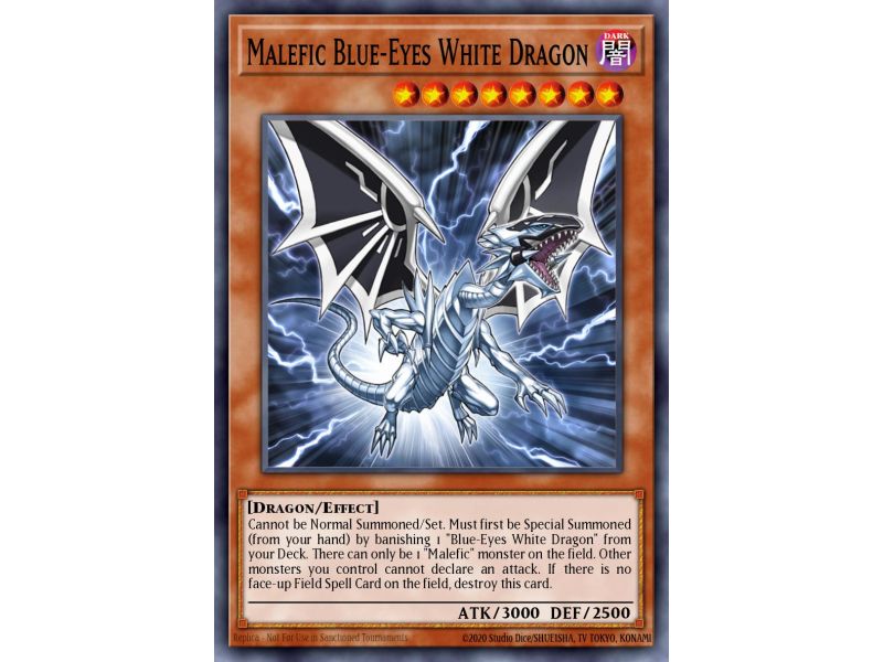 Malefic Blue-Eyes White Dragon (Ultra Rare)