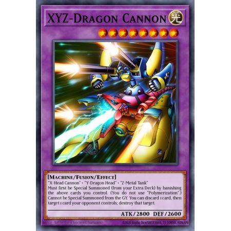 XYZ-Dragon Cannon (Super Rare)